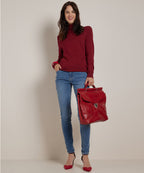 Basic-Pullover mit Rollkragen