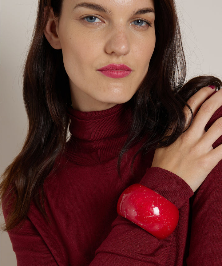 Basic-Pullover mit Rollkragen