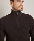 Pullover mit Strickmuster
